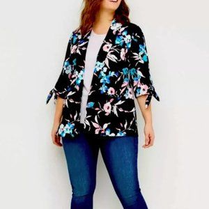 Lane Bryant floral blazer
